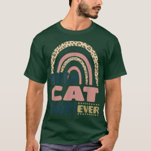 T-shirt Cute Chat Stuff Animal Leopard Rainbow Best Chat M
