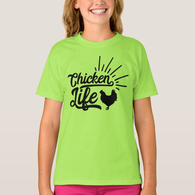 T-shirt Cute Chicken Lover Producteur de coq de ferme (Devant)