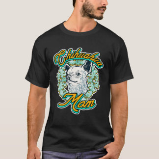 T-shirt Cute Chihuahua Chien Maman Cadeau Vintage Retro ta