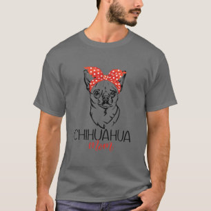 T-shirt Cute Chihuahua Maman pour les cadeaux de la fête d