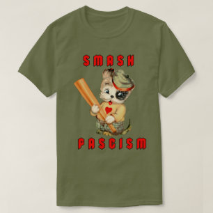 T-shirt Cute Chiot Rétro - Fascisme Smash