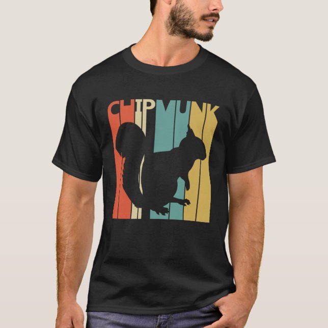 T-shirt Cute chipmunk animal (Devant)