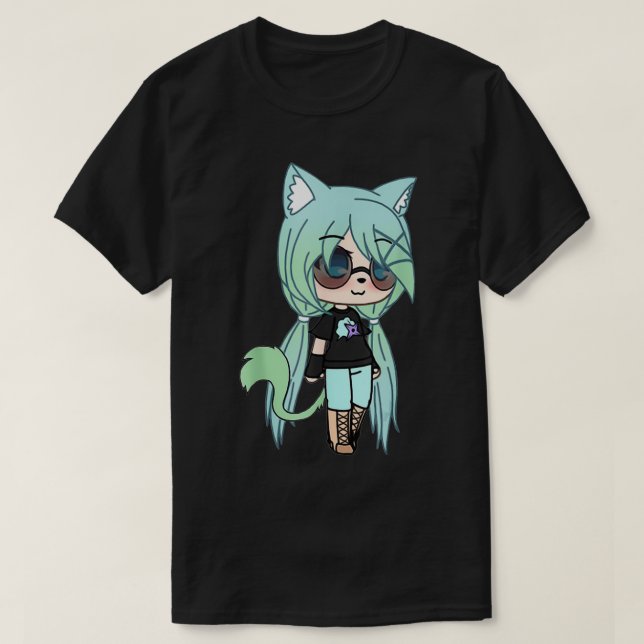 T-shirt Cute Chistyle Kawaii Anime Girl Chloe Chan thes (Design devant)