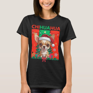 T-shirt Cute Christmas Chihuahua | Festive Holiday Dog