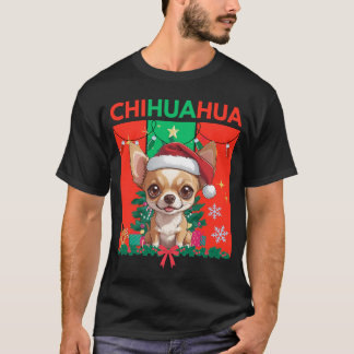 T-shirt Cute Christmas Chihuahua | Festive Holiday Dog