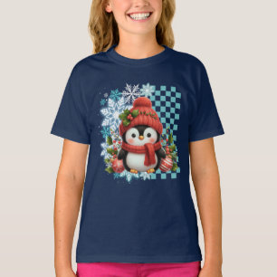 T-shirt Cute Christmas Penguin