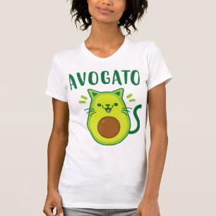 T-shirt Cute Cinco de Mayo Avogato Avocado Cat Funny Avoca