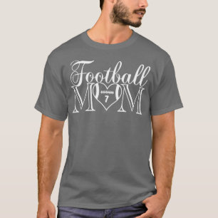 T-shirt Cute Classic Mom 3 Thats My Boy Jersey Numéro (5)