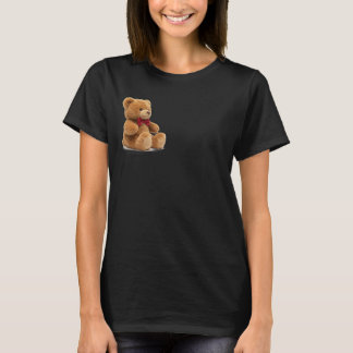 T-shirt Cute Classic Teddy Bear Art Women's Graphic T-Shir