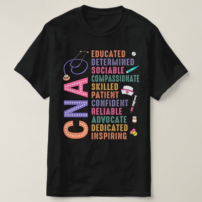 T-shirt Cute CNA (Design devant)