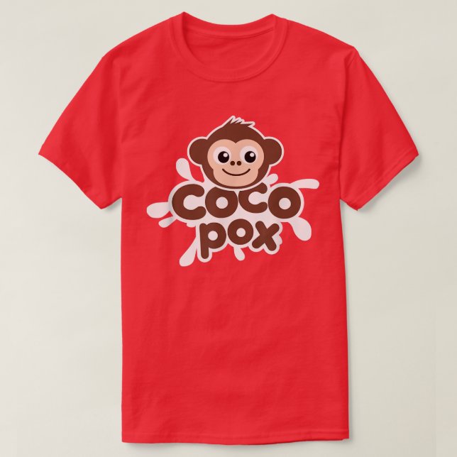 T-shirt Cute Coco Po SingesDons Drôle Singe Po Cadeaux (Design devant)