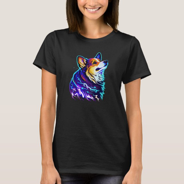 T-shirt Cute Corgi Cool Pembroke Welsh Corgi  33 (Devant)