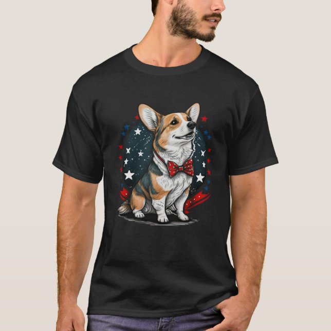 T-shirt Cute Corgi Cool Pembroke Welsh Corgi  8 (Devant)
