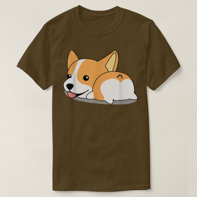 T-shirt Cute Corgi Funny Corgi Chien Art (Design devant)