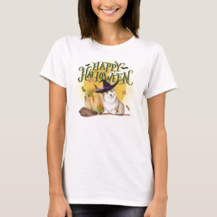 T-shirt Cute Corgi Halloween