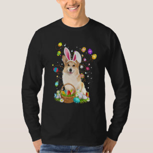 T-shirt Cute Corgi oeuf Pâques Jour Chien Papa Chien Maman