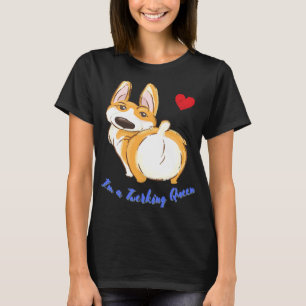 T-shirt Cute Corgi Twerking Queen Best Twerk 917