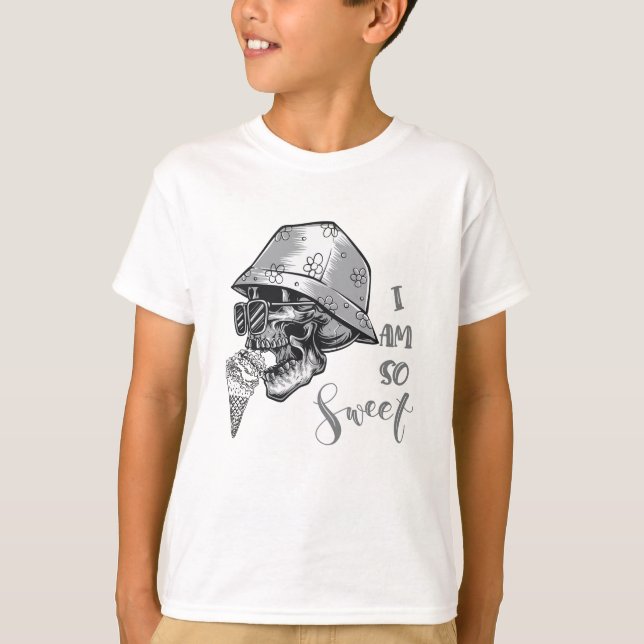T-shirt Cute crane (Devant)
