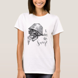 T-shirt Cute crane