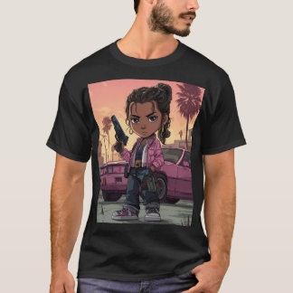 T-shirt Cute Crime‑City Trouble‑Maker