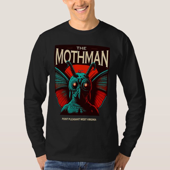 T-shirt Cute Cryptid Mothman  2 (Devant)