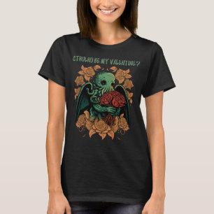 T-shirt Cute Cthulhu Soyez Ma Valentine