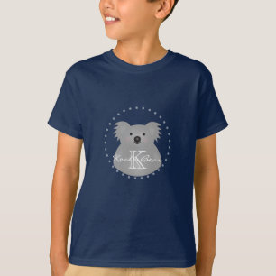T-shirt Cute Cudely Australia Baby Koala Oear Monogramme