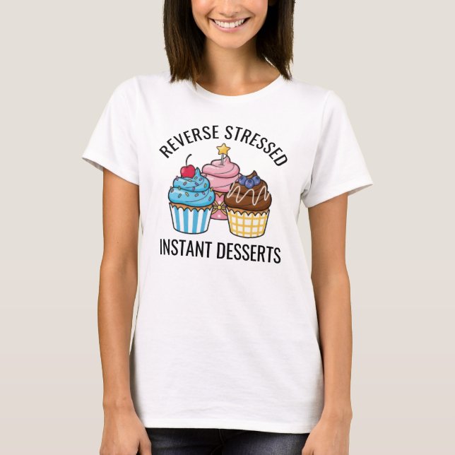 T-shirt Cute Cupcake (Devant)