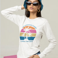 Cute Custom Beach Voyage Long Manche Femme