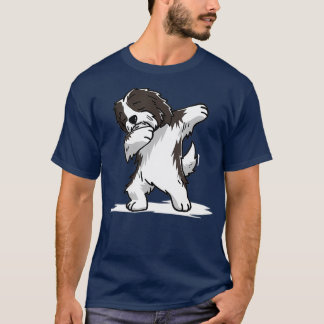T-shirt Cute Dabbing Havanese Dog  Funny Dab Dance Gift