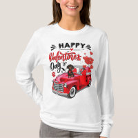 Cute Dachshund Chien Heureuse Sainte-Valentin de C