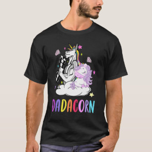 T-shirt Cute Dadacorn Unicorn Papa Anniversaire tenue Père