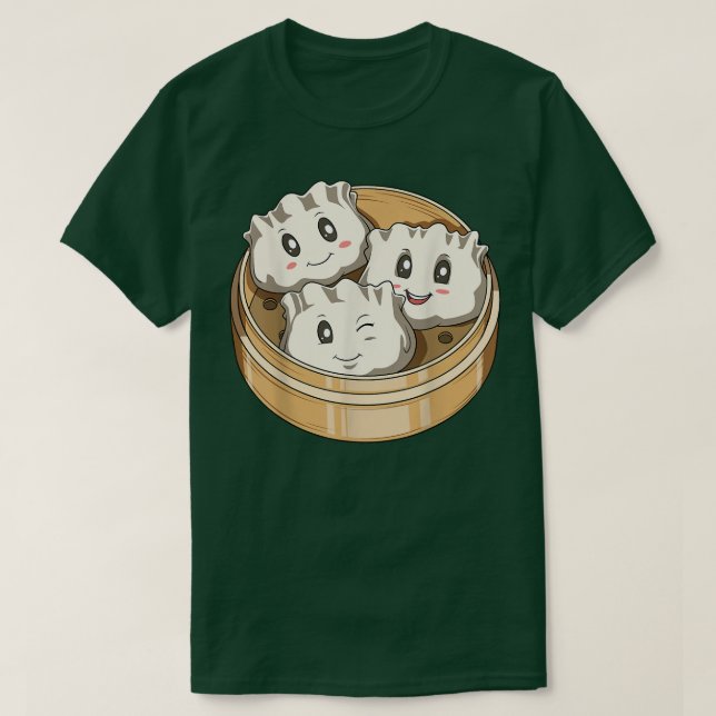 T-shirt Cute Dim Sum Dumpling Amateurs Drôle Dumplings Kaw (Design devant)