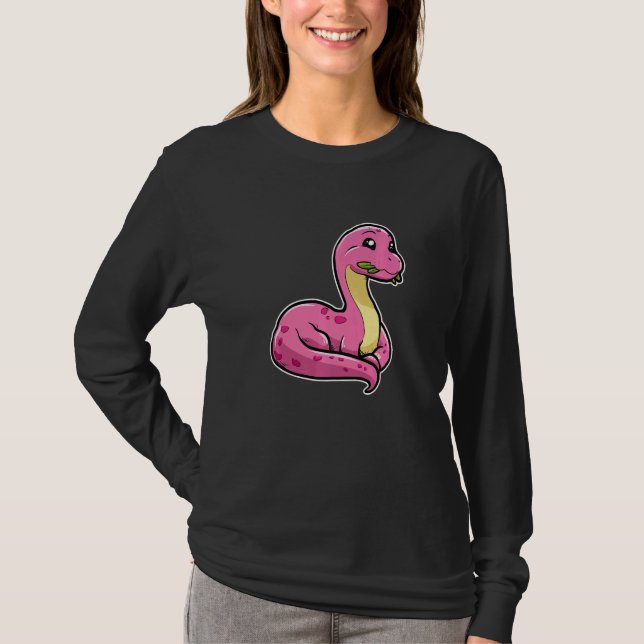 T-shirt Cute Dinosaur Primeval Animal Apatosaurus Premium (Devant)