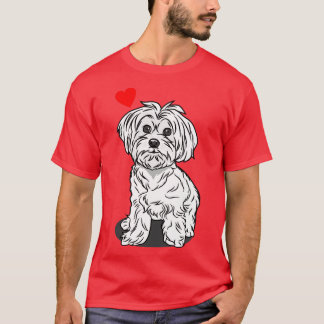 T-shirt Cute Dog Art