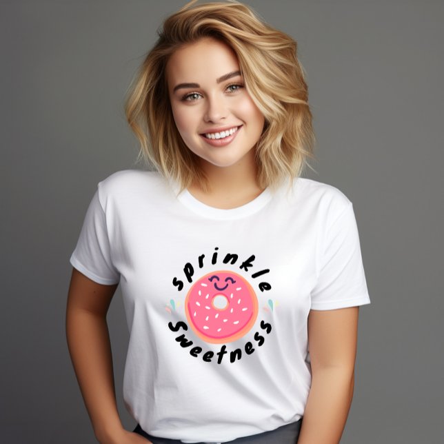 T-shirt Cute Donut Sprinkle Sweetness (Créateur téléchargé)