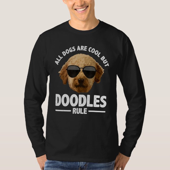 T-shirt Cute Doodle For Men Women Golden Doodle Labradoodl (Devant)