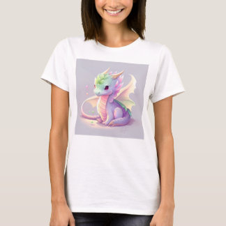 T-shirt Cute Dragon Kawaii Tee