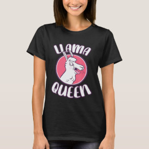 T-shirt Cute Drama Lama Squad Style Alpaca Lama Correspond