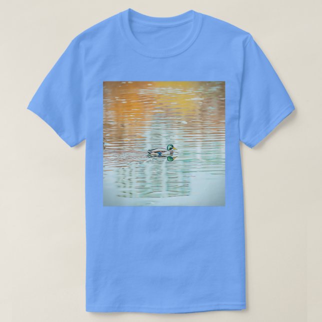 T-shirt Cute Duck Mallard Birds V (Design devant)