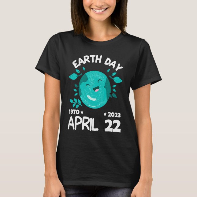 T-shirt cute earth day 53rd anniversary earth day  15 (Devant)
