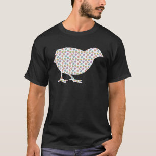 T-shirt Cute Easter Egg Quail Jour de Pâques 2023