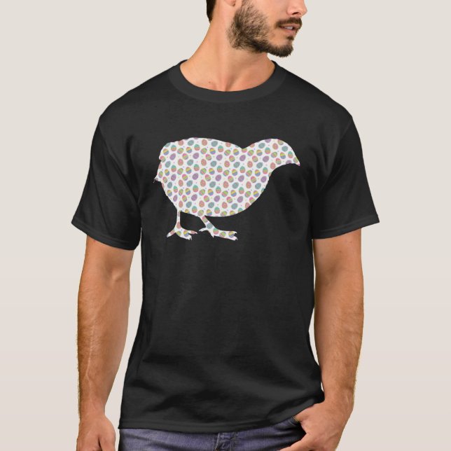 T-shirt Cute Easter Egg Quail Jour de Pâques 2023 (Devant)