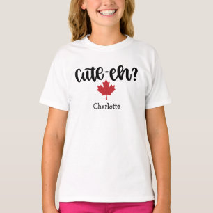 T-shirt Cute-eh Canadian Funny