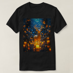 T-shirt Cute Elegant Renne Magique