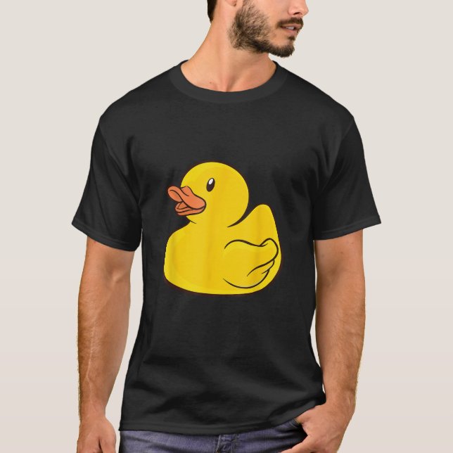 T-shirt Cute En Caoutchouc Canard Canard En Caoutchouc T C (Devant)