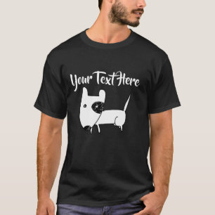 T-shirt Cute English Bull Terrier