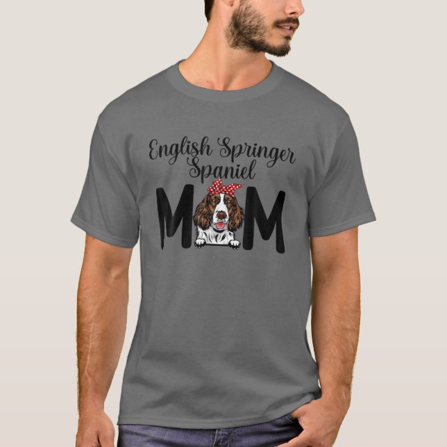 T-shirt Cute English Springer (Devant)