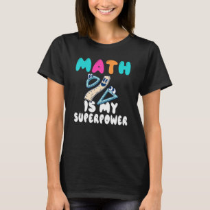 T-shirt Cute enseignant Math Premier degré Mathématique Ma