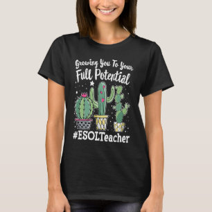T-shirt Cute ESOL Teacher Squad Appréciation Semaine de re